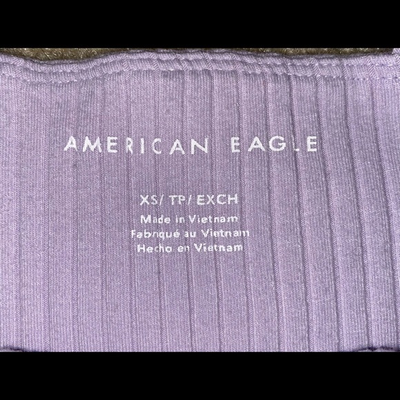 AE Cropped Square-Neck Tank Top - Picture 3 of 3